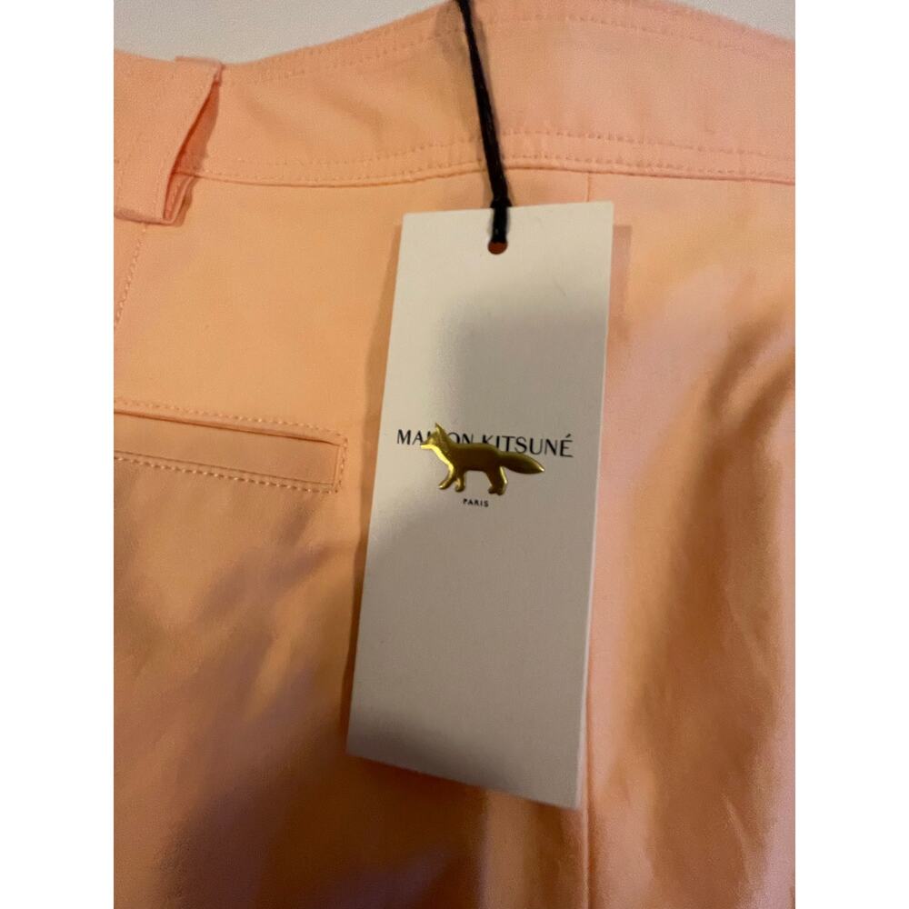 Maison Kitsune Peach Pants New with Tags - Picture 7 of 8
